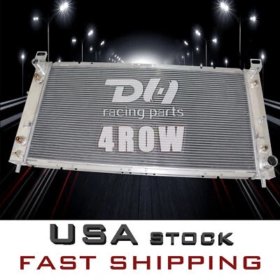 34"W Core 4Row Radiator For 1999-2014 Chevrolet Tahoe/Silverado GMC Yukon/Sierra - Image 1 of 4
