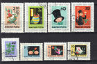 Hongrie 1963 Nouvel An Symboles Bonne Chance CNH Set SC # 1556-1561, B235-B236