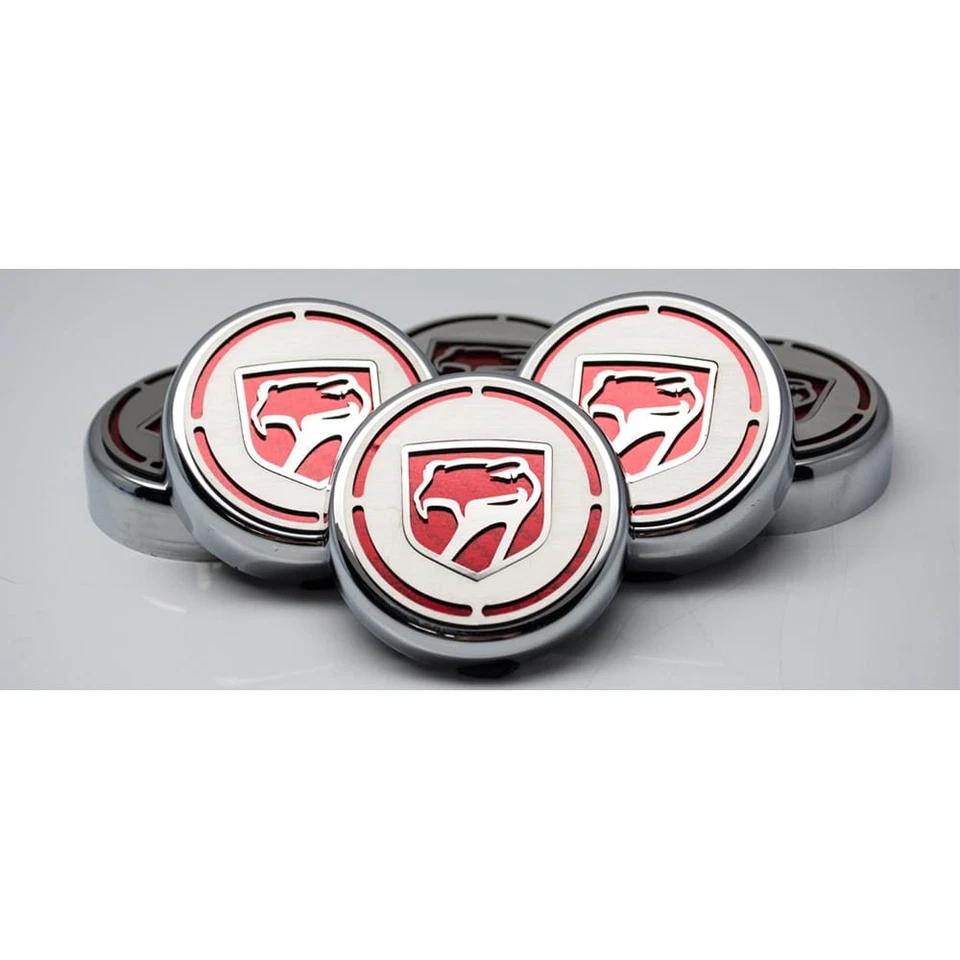 Cap Covers w/Orange Carbon Fiber Sneaky Pete Inlay for 1996-2002 Dodge Viper - Image 1 of 4