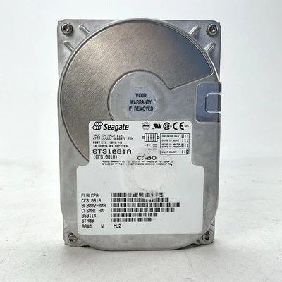 Seagate ST31081A Hard Drive Legacy IDE 1.08 GB - Untested - Image 1 of 4