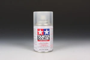 TAMIYA COLOR TS-80 SPRAY PAINT FOR PLASTIC FLAT CLEAR – 100ML - Foto 1 di 4