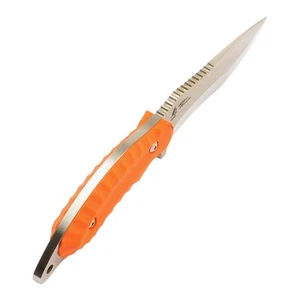 SOG Knives Kiku FX KU-2024 CPM-S35VN Orange G-10 Fixed Blade Knife - Picture 1 of 6