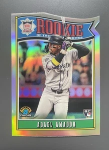 2025 Bowman Chrome Adael Amador #ROY-13 ROTY Favorites RC - Picture 1 of 2