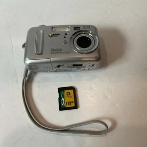 Kodak EasyShare CX7430 4.0MP Digital Camera  With Memory- Silver Tested Works - Picture 1 of 4