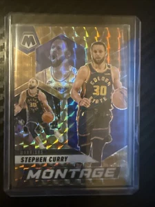 2024-25 Panini Mosaic Stephen Curry Bronze /75 Montage #15 Warriors - Picture 1 of 2