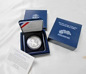 2010 Boy Scouts of America Centennial Silver Dollar - Picture 1 of 4