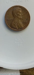 1982 Large Date Copper 3.12 gm. Off Center Strike - Picture 1 of 4