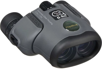 Pentax U-Series Short Distance Papilio II 6.5x21 Binocular, Black 62001 - Image 1 of 4