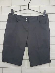 Pantaloncini Adidas donna taglia 8 neri leggeri golf escursionismo vacanze casual - Foto 1 di 6