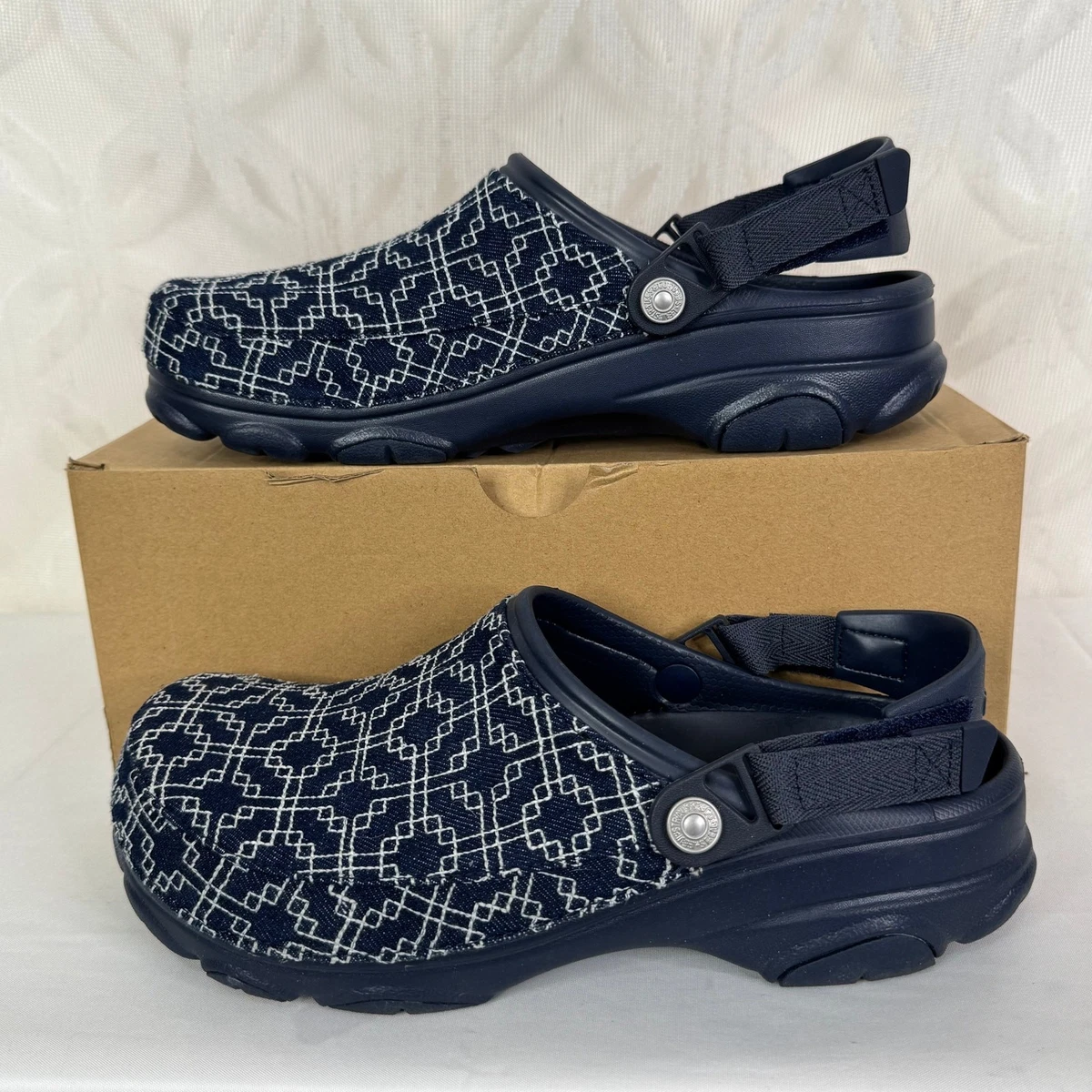 Crocs x Levi's All Terrain Clogs 208917-410 Navy Size 11 Men's | eBay