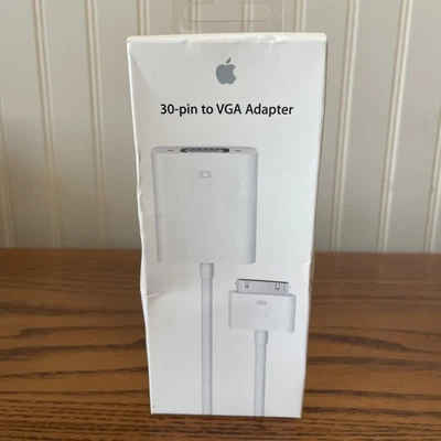 Genuine Apple 30-pin to VGA Adapter MC552ZM/B - Image 1 of 3