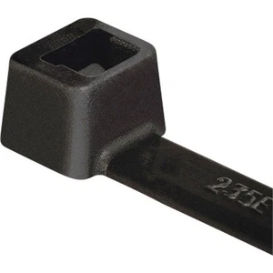 HellermannTyton 111-05000 T50R-PA66-BK Kabelbinder 200 mm 4.60 mm 100 St. - Bild 1 von 1