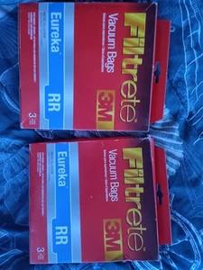 2Filtrete 3M Vacuum Cleaner Bag Eureka Style RR Micro Allergen 4800 2 Pkg#67734A - Picture 1 of 2