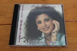 Shirley Dominguez CD Isla Morada Paraguayan Harp Latin World Music Autographed - Picture 1 of 2