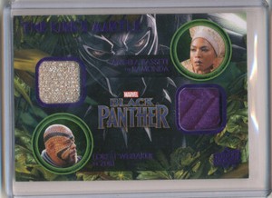 2018 Black Panther The King's Mantle Dual Memorabilia KD-RZ Ramonda/Zuri