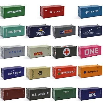Evemodel O Scale 20ft Shipping Container 20' Cargo Box for Model Railway C4320 - Image 1 of 4