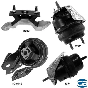 Engine Mounts & Auto. Transmission Mount 4PCS For Chevrolet Impala 14-12 V6-3.6L - Picture 1 of 6