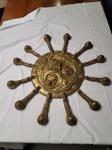Antique French Bronze 12 Light Chandelier For Restoration - Picture 1 of 17