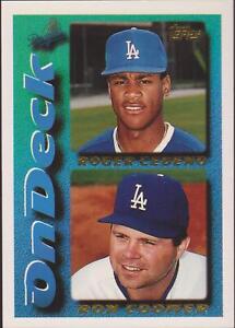1995 Topps Rookie Roger Cedeno / Ron Coomer RC #651 Dodgers Baseball