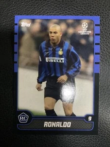 2022 Topps UK The Lost Rookie Ronaldo Nazario RC Inter Miland Brazil - Picture 1 of 2