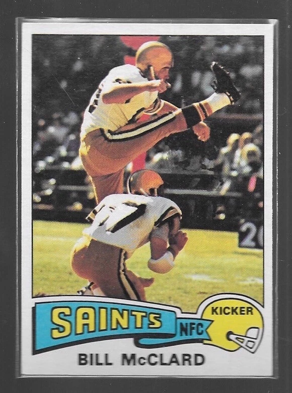 1975 TOPPS BILL MCCLARD #382 NRMT - Image 1 of 1