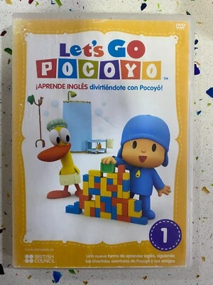 LET'S GO POCOYO DVD VOL. 1 APRENDE INGLES DIVIRTIENDOTE CON POCOYO - BRITISH COU - Imagen 1 de 3