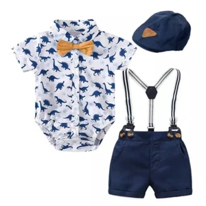 Conjuntos de Niños Ropa Para Niño 3 6 9 12 Meses Trajes Mameluco Pijamas Trajes - Imagen 1 de 6