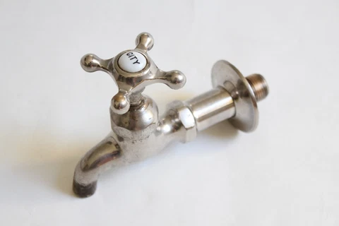 antique kitchen faucet sink | crane vtg victorian plumbing porcelain city handle Cover