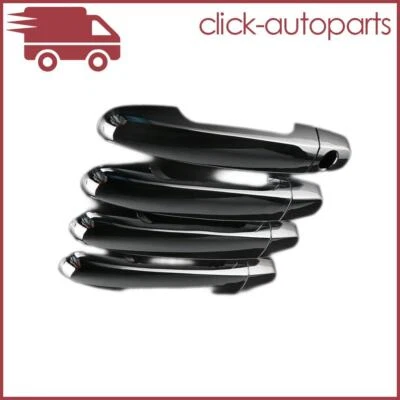 4pcs Exterior Door Handle Cover Chrome Fit Toyota RAV-4 2009 2010 2011 2012 2013 Foto 1 de 4