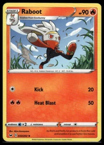 SWSH01: Sword & Shield Base Set #033/202 Raboot (033) - Picture 1 of 2