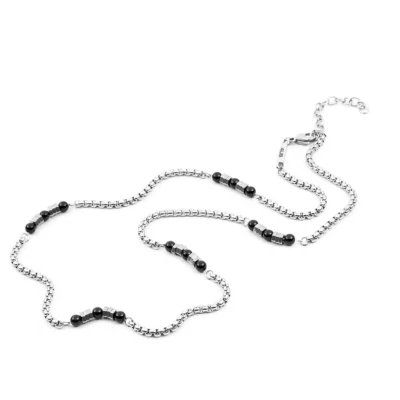 4US CESARE PACIOTTI  RECTANGLE  COLLANA  4US   UOMO ACCIAIO  4UCL4064 - Immagine 1 di 2