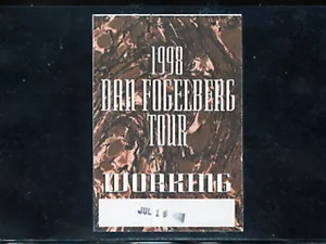 Dan Fogelberg - Summer Tour 1998 - backstage pass working personnel - Picture 1 of 1