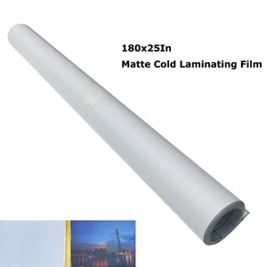 25in Frosted PVC Cold Laminating Film Self-adhesive Plastic Film for Photo Files - Picture 1 of 7
