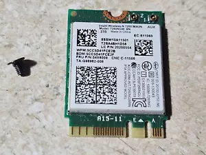 Lenovo ThinkPad T440P Intel 7260NGW Tarjeta WiFi N7260 20200554 04X6009 - Imagen 1 de 1