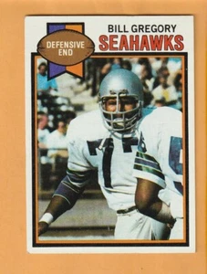 Bill Gregory Seattle Seahawks 1979 Topps #39 Wisconsin Badgers La Marque Texas - Imagen 1 de 2