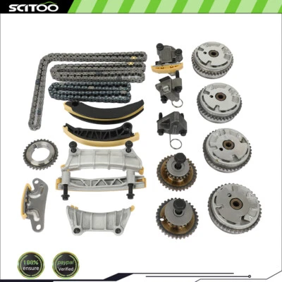 Timing Chain Kit & VVT Gears for 07-22 Buick Enclave Chevy Traverse GMC 3.6 3.0 - Image 1 of 4