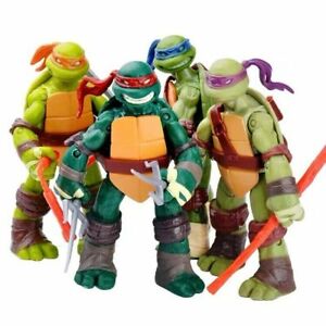 Teenage Mutant Ninja Turtles Film TMNT Set von 4 Action Figuren Spielzeug  neu