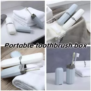 Toothbrush Travel Case Cover Portable Plastic Toothbrush Holder Box New K7Z2 - Picture 1 of 21