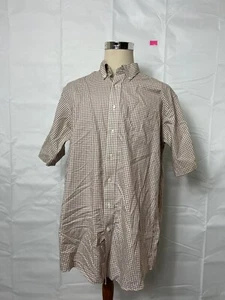 L.L. Bean Herren weich kariert kurzärmelig geknöpftes Shirt X-Large groß - Bild 1 von 6