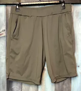 32 Degrees Cool Olive Army Green Casual Pull On Shorts Mens XL - Picture 1 of 3