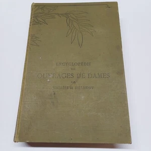 Encyclopédie des Ouvrages de Dames | Antique Needlework Book | French Illustrate - Picture 1 of 11