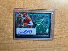 2023 Leaf Metal - Caleb Williams - Black Kaleidoscope So Money! Auto #d 1/1