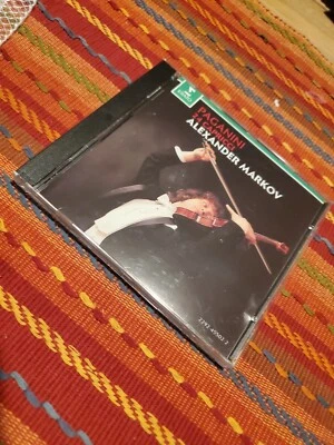 Paganini 24 Capricci op.1 ALEXANDER MARKOV Violin Original 1990 Erato CD Foto 1 de 4