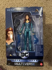 DC Multiverse Mera Figure Mattel 2018 Trench Warrior BAF Series Aquaman Sigillato - Foto 1 di 2