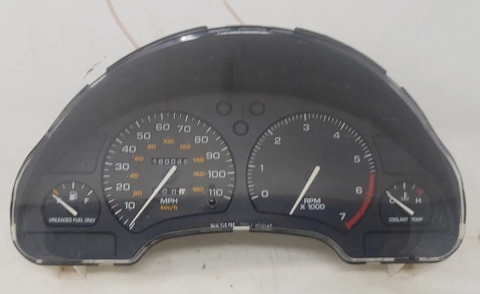  1995 1996 Saturn SC2 SL2 DOHC instrumento medidor de velocidade cluster 180k - Imagem 1 de 4
