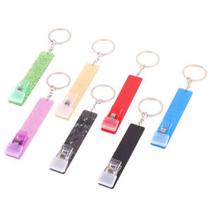 Acrylic Card Grabber Keychain Atm Card Grabber Plastic Clip For Long Nails Y1 TM