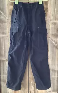 Mens Vintage NESI AG Nylon Poly Lined Wind Rain Cargo Pants Elastic 24-34 34x31 - Picture 1 of 12