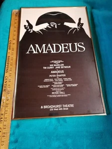 Amadeus Broadhurst Theater Fensterkarte Poster 14x22" Broadway - Bild 1 von 4