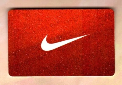 NIKE White Swoosh Over Red Chalk ( 2012 ) Gift Card ( $0 ) - Image 1 of 2