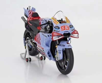MODELLINO MOTO 1:12 DUCATI GP23 TEAM GRESINI MARQUEZ MOTOGP 2024 KILOWORKS NZG - Immagine 1 di 4